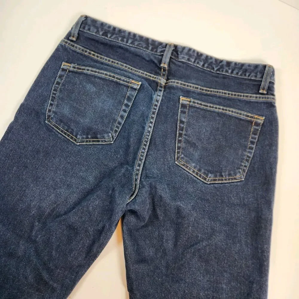 Gap Bootcut Stretch Jeans Size 14 Long‎ Dark Denim (Inseam Hemmed to 26 1/4